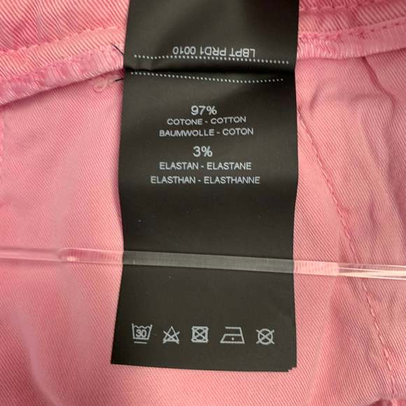 PT TORINO Pink Cotton Blend Zip Fly Dress Pants - Picture 6 of 9